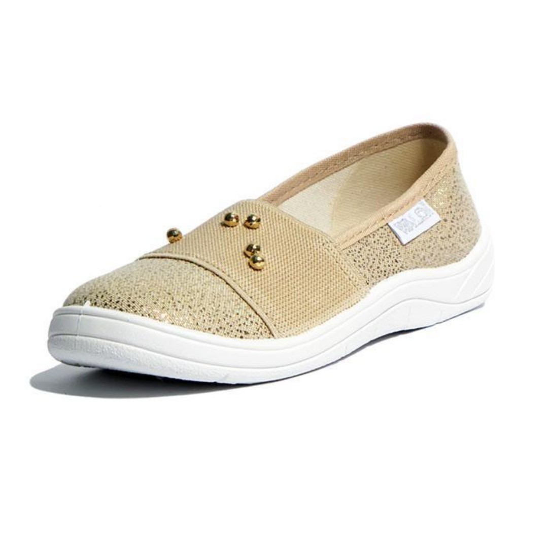 Мокасины для девочки Waldi Алла Перлинки золотистые 30 от продавца ...