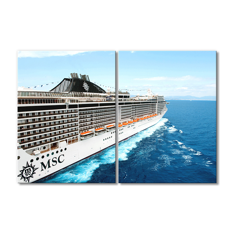 

Модульная картина Artel «Круизный лайнер MSC» 2 модуля 70x105 см
