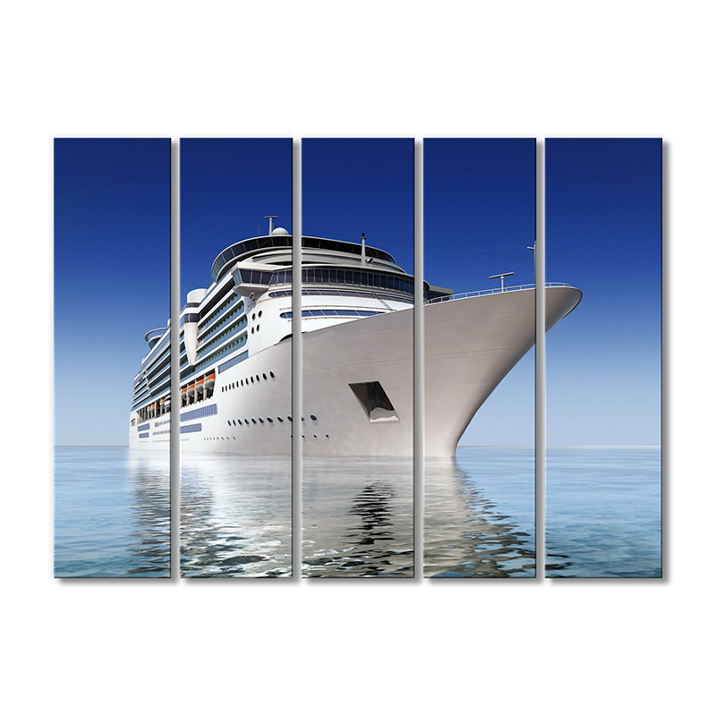 

Модульная картина Artel «Красивый корабль в море» 5 модулей 70x105 см