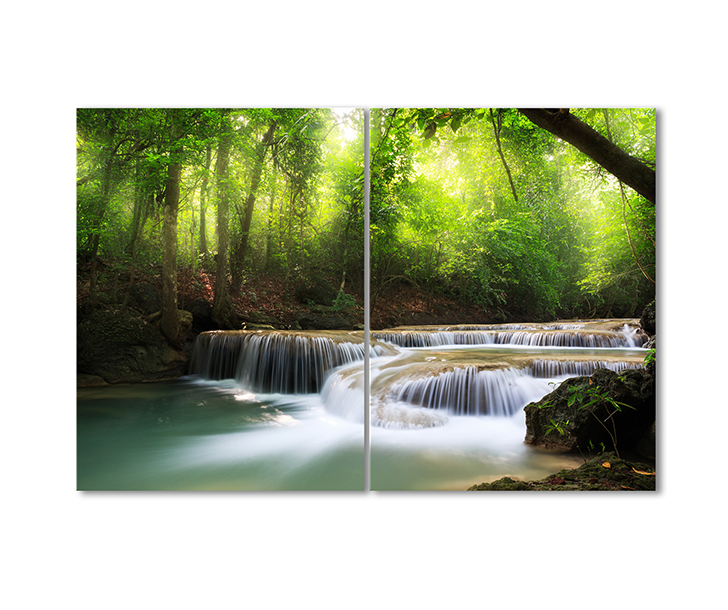 

Модульная картина Artel «Лесной водопад» 2 модуля 90x135 см