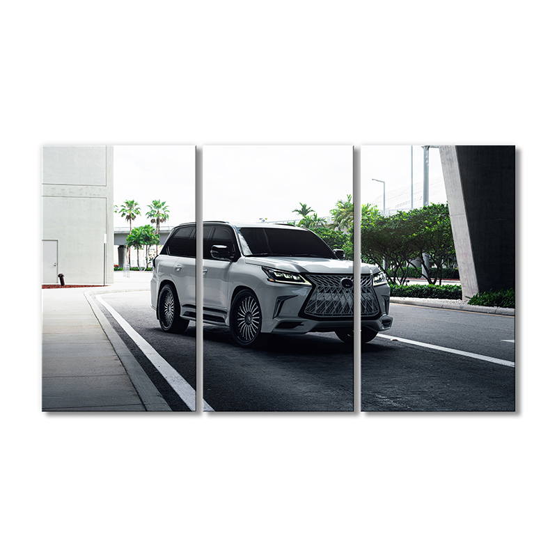 

Модульная картина Artel «Лексус Lx 570 Модель 2021» 3 модуля 60x90 см
