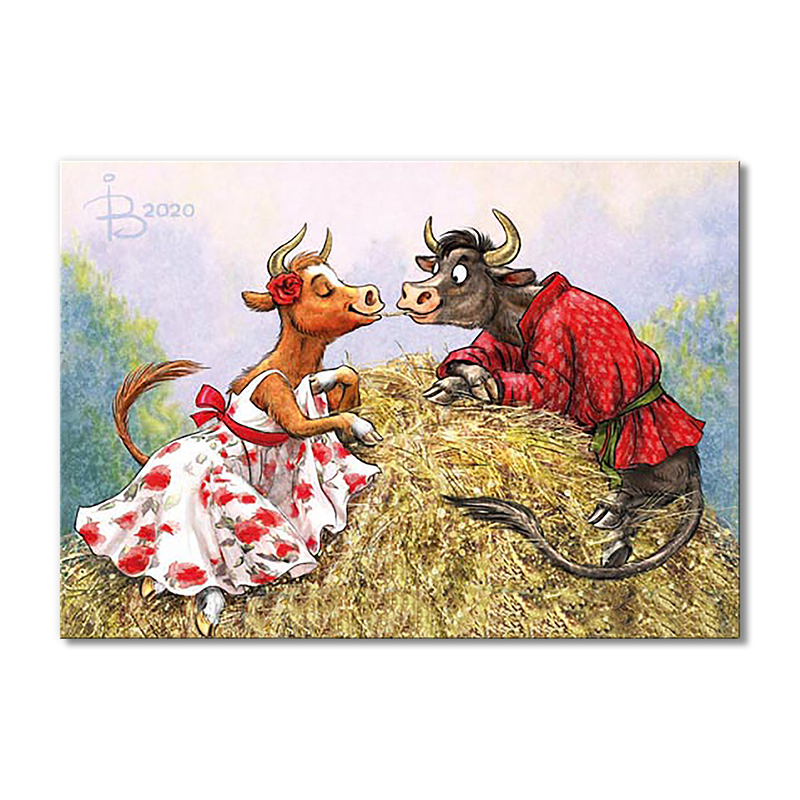 

Модульная картина Artel «Любовь на сеновале» 1 модуль 50x75 см