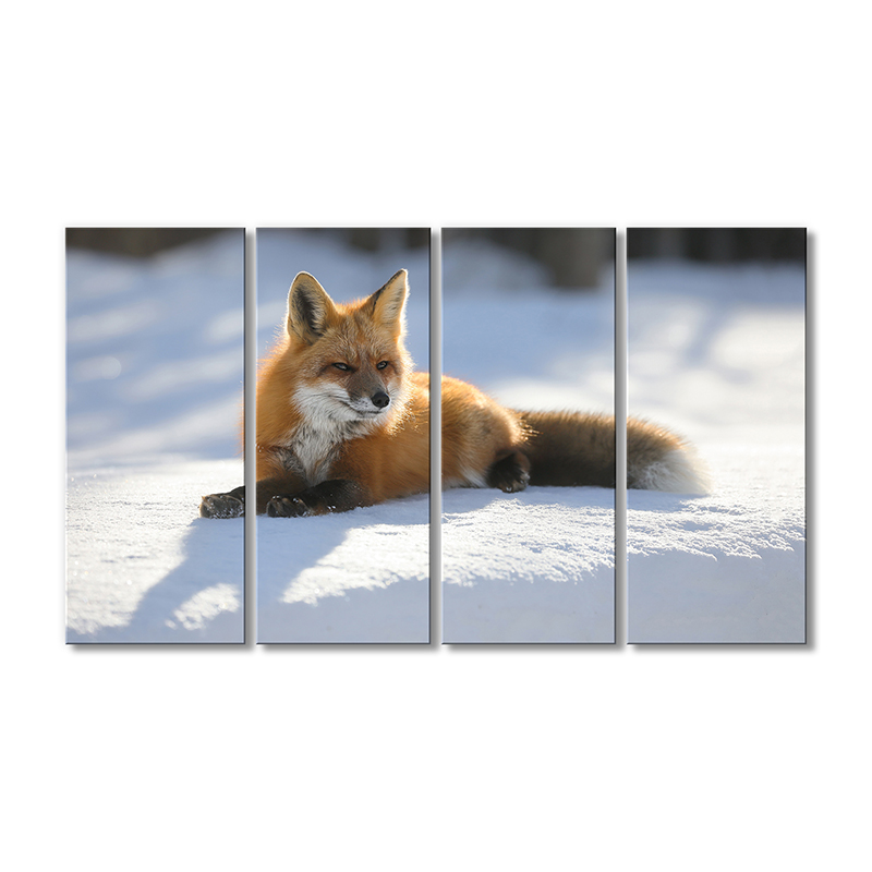 

Модульная картина Artel «Лиса на снегу» 4 модуля 120x180 см