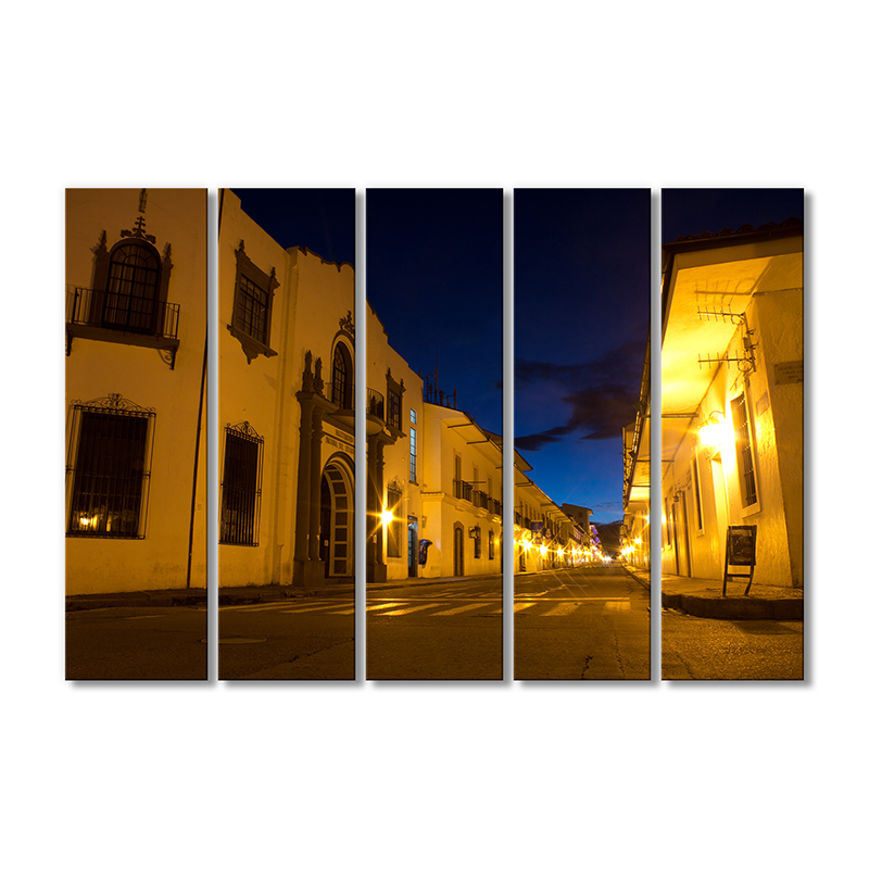 

Модульная картина Artel «Ночные улицы Колумбии» 5 модулей 80x120 см