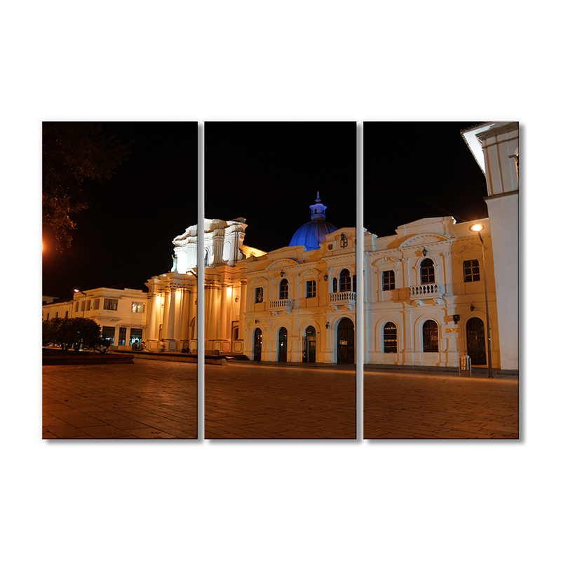 

Модульная картина Artel «Ночной Кальдас парк в Попаяне Колумбия» 3 модуля 50x75 см