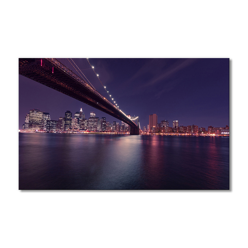 

Модульная картина Artel «Ночной горизонт Нью-Йорка и мост» 1 модуль 50x75 см