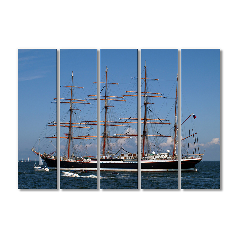 

Модульная картина Artel «Низкий парусник» 5 модулей 120x180 см