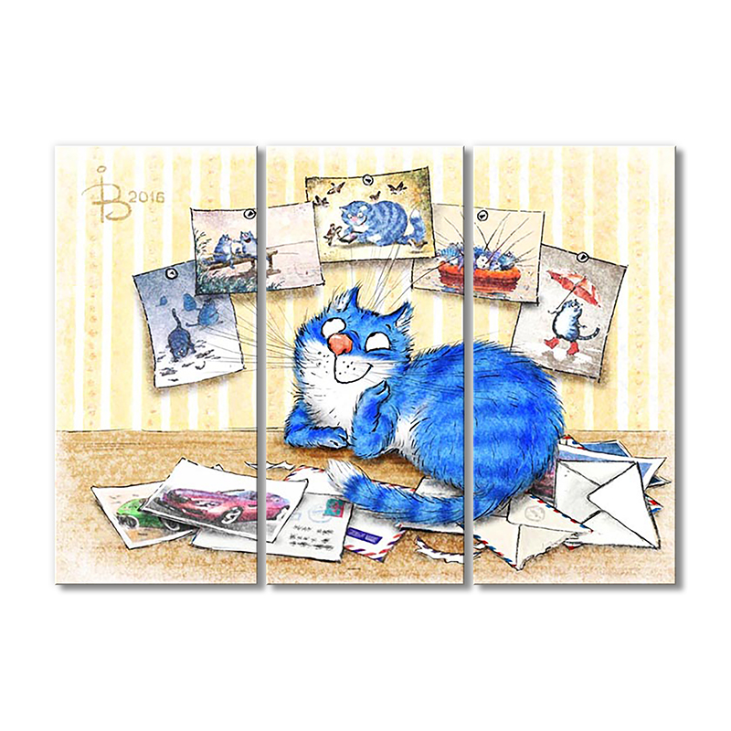 

Модульная картина Artel «Ностальгия» 3 модуля 70x105 см