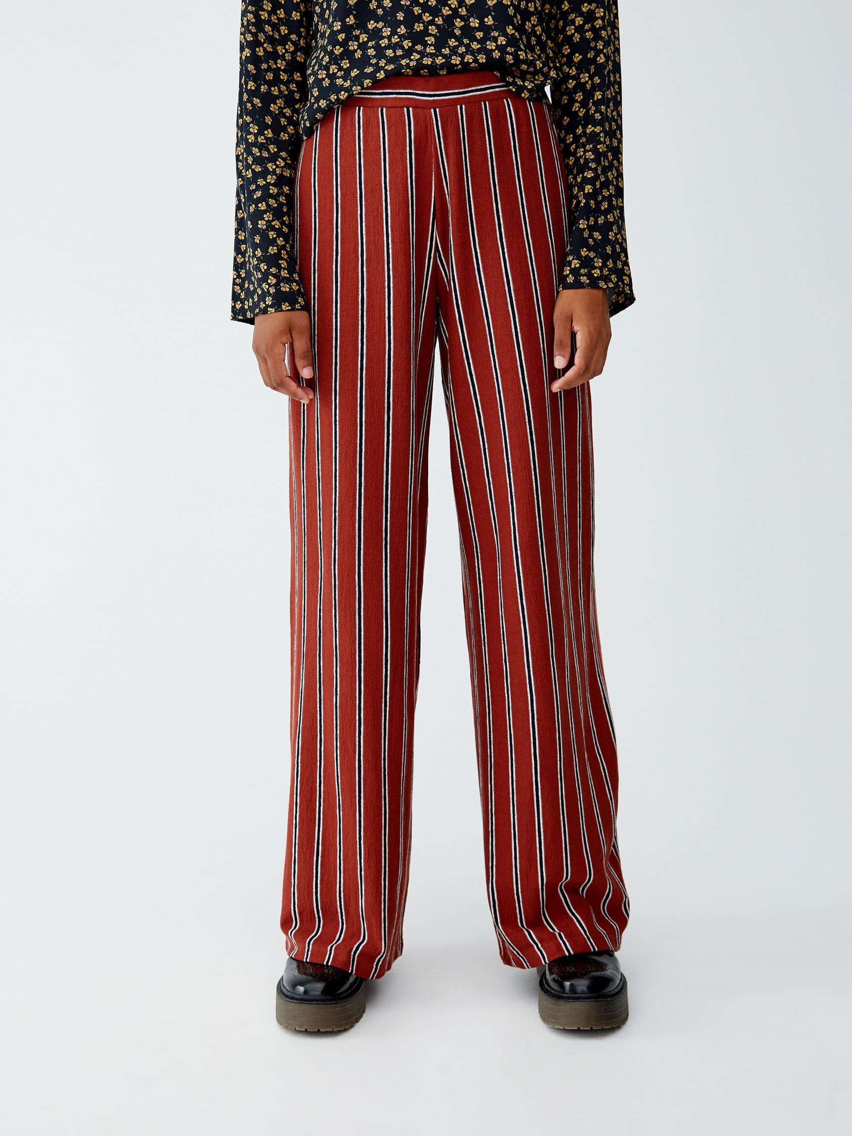 

Брюки Pull & Bear XAZ240964LGGY M Коричневые