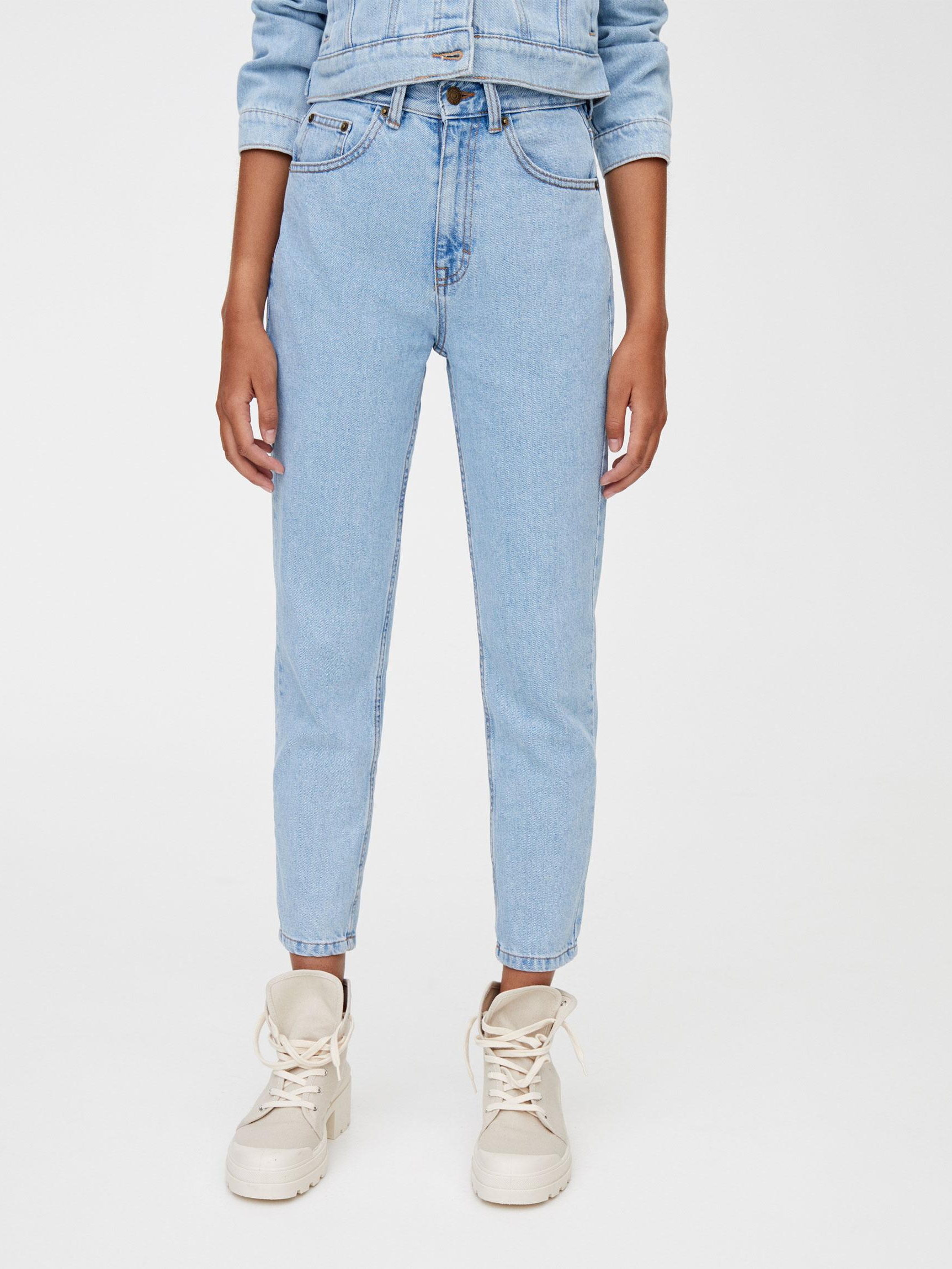 

Джинсы Pull & Bear XAZ259929TZDI  Светло-синие, Джинсы Pull & Bear XAZ259929TZDI 40 Светло-синие