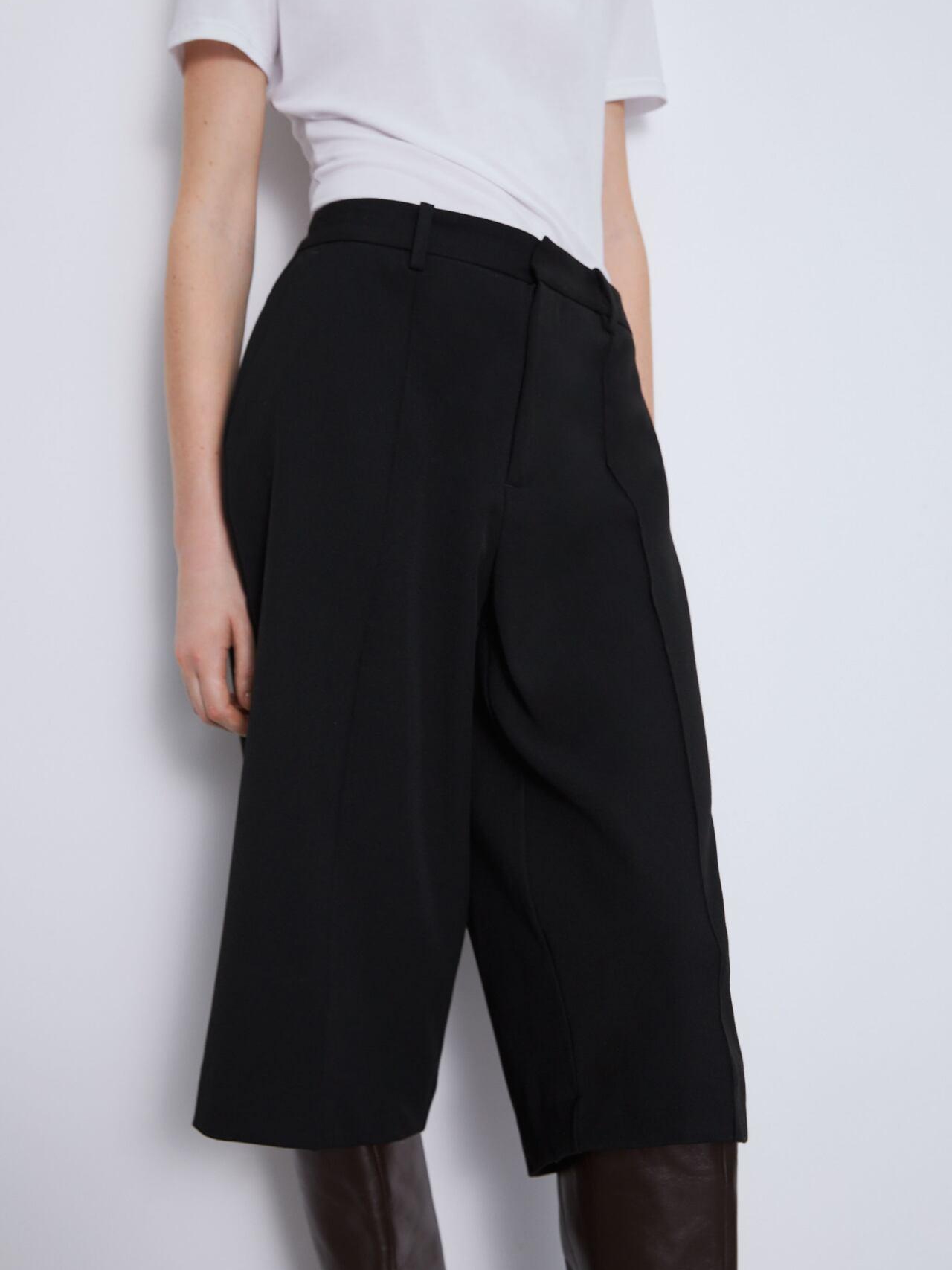

Капри Zara XAZ264362HGWC XL Черные