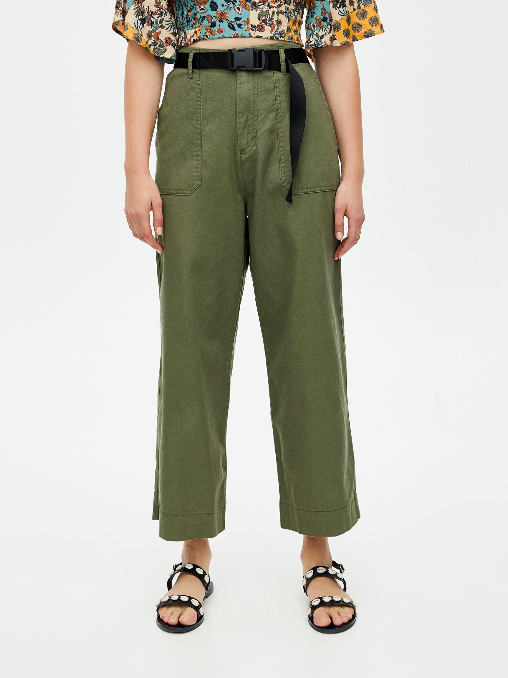 

Джинсы Pull & Bear XAZ278843CLOA  Хаки, Джинсы Pull & Bear XAZ278843CLOA XS Хаки