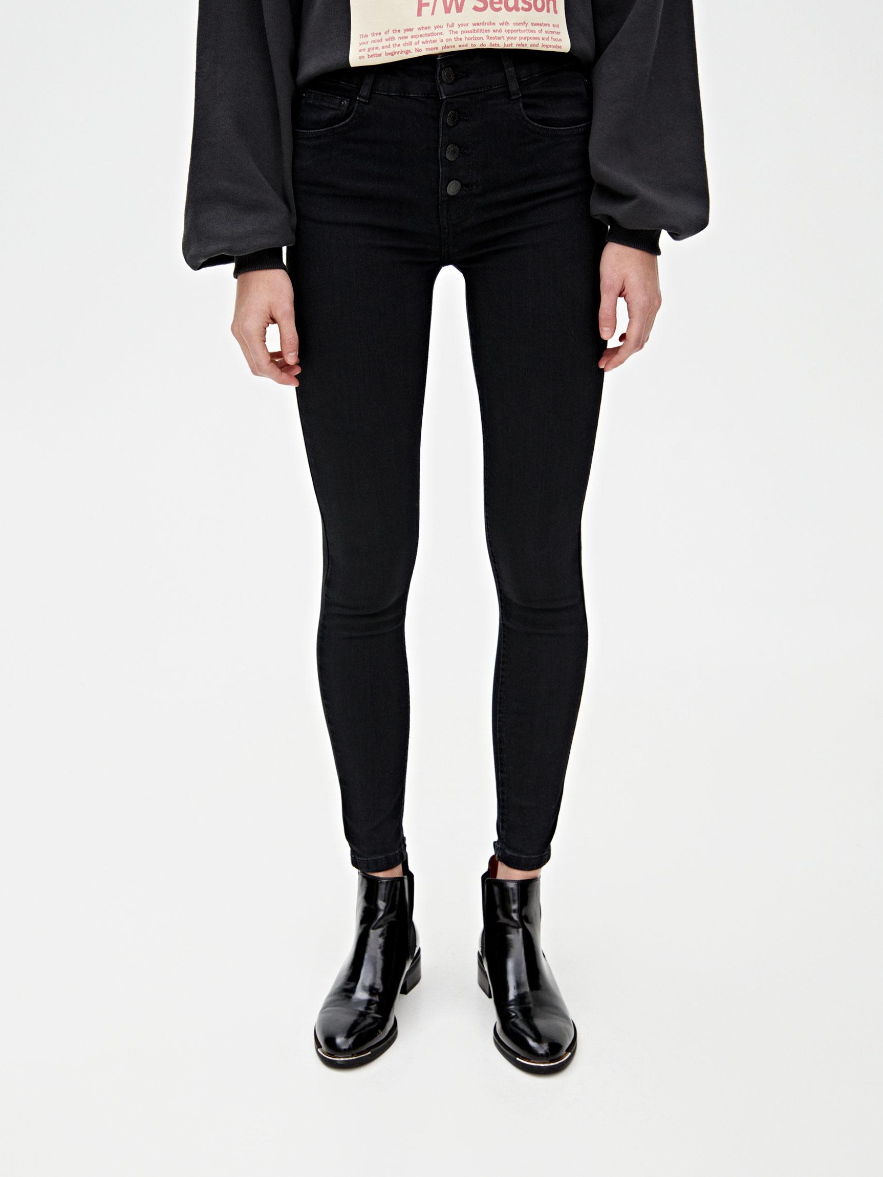 

Джинсы Pull & Bear XAZ279030UYNA 32 Черные