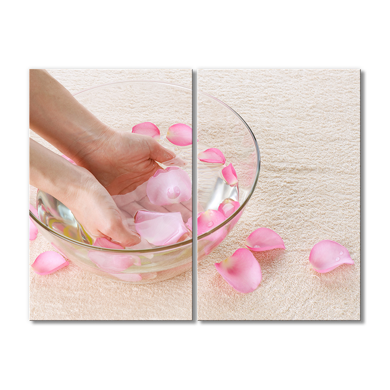 

Модульная картина Artel «Мытье рук в лепестках роз» 2 модуля 50x75 см