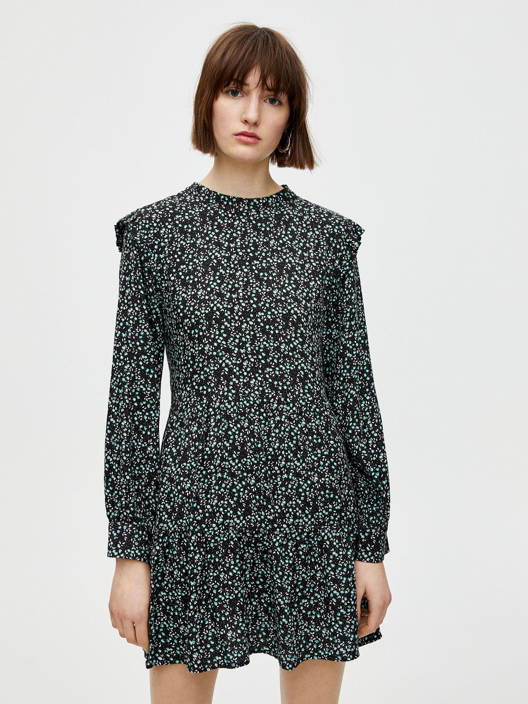 

Платье Pull & Bear XAZ233251WTNB M Черное