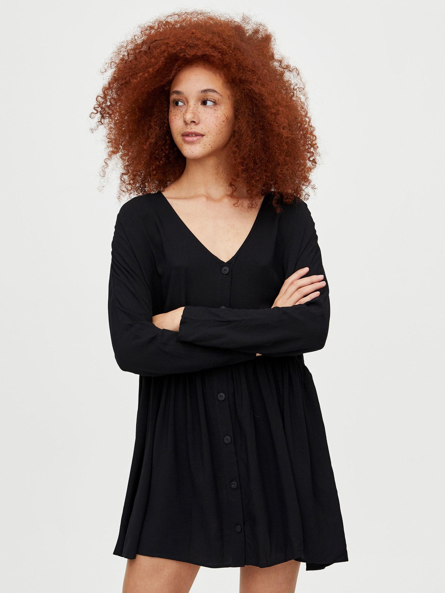 

Платье Pull & Bear XAZ233371RJYQ M Черное