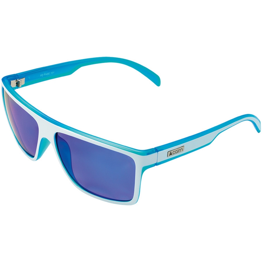 

Очки классические солнцезащитные Cairn Fase mat white-translucid azure