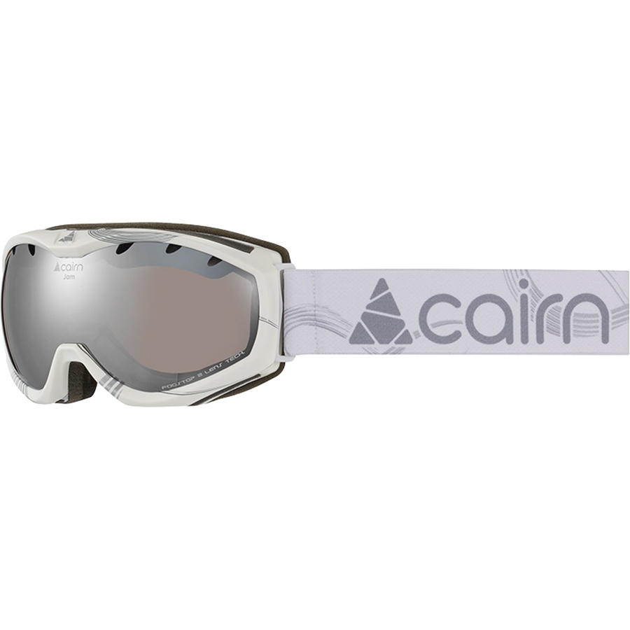 

Маска горнолыжная Cairn Jam SPX3 white-silver curve