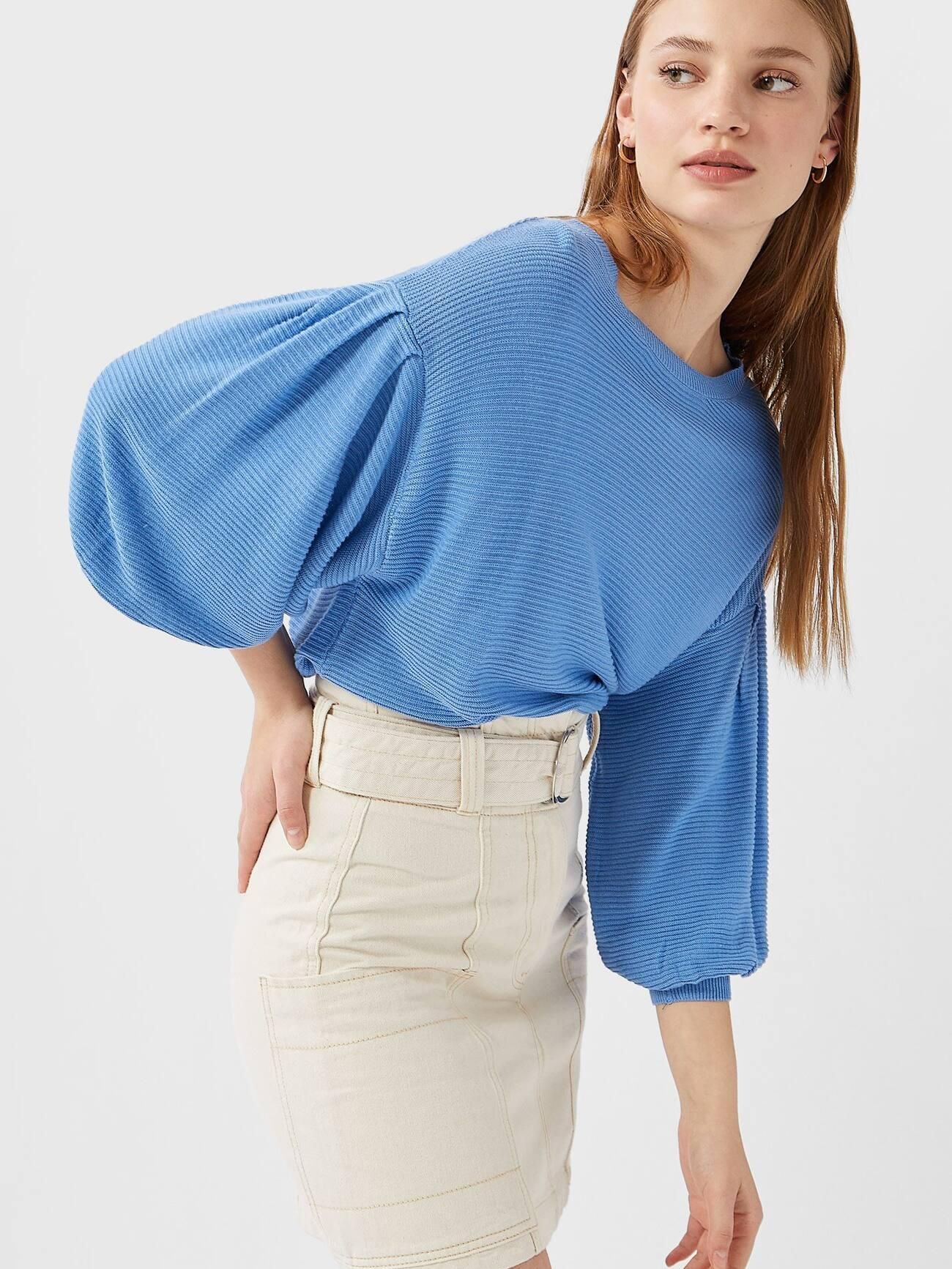 

Джемпер Stradivarius XAZ271110UPWA S Синий