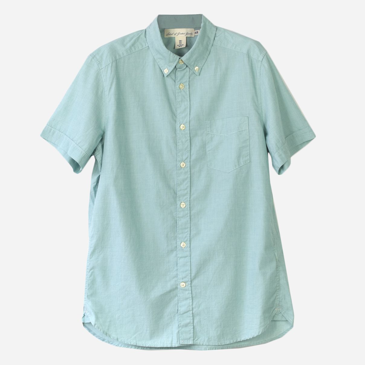 

Джинсова рубашка H&M 0244708-1  Мятная (СА2000001447802, Джинсова рубашка H&M 0244708-1 S Мятная (СА2000001447802)