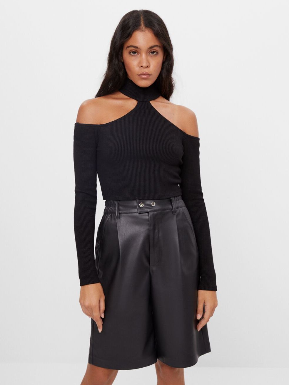 

Топ Bershka 6825/315/800  Черный, Топ Bershka 6825/315/800 L Черный