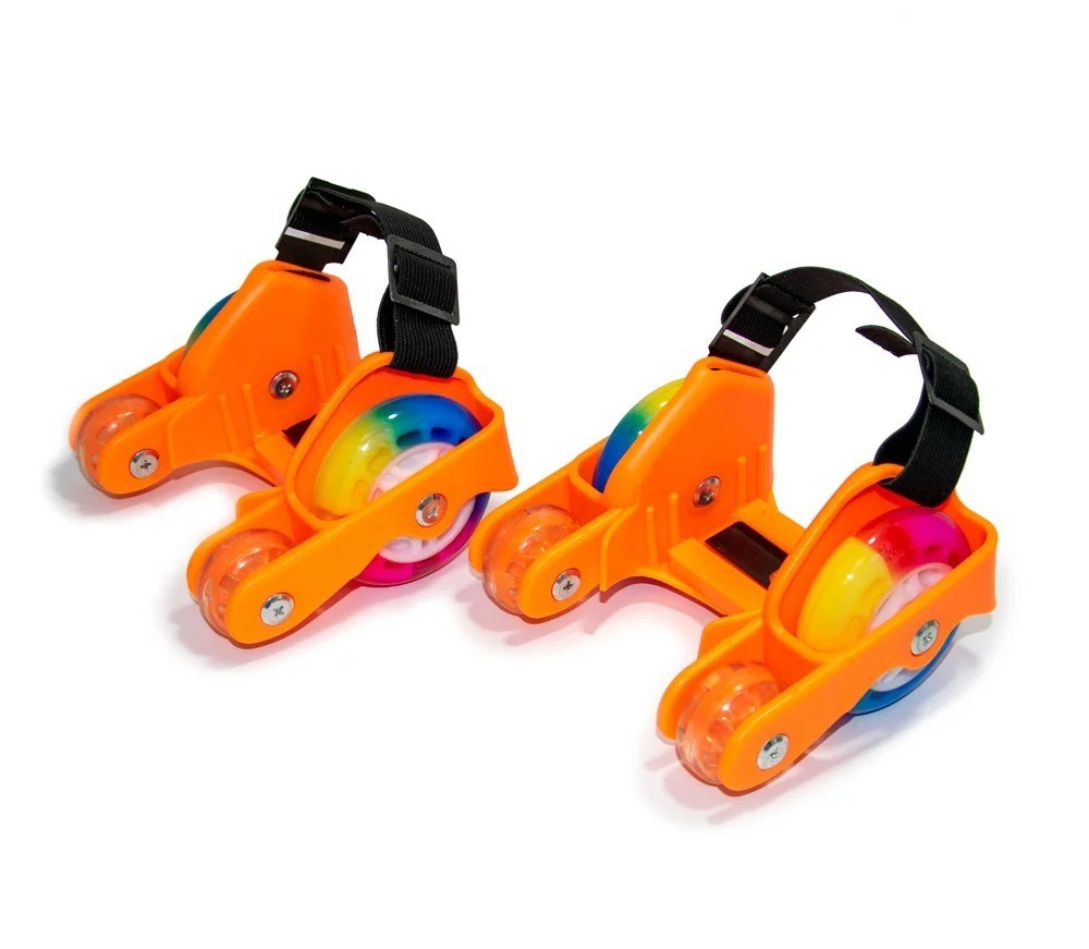 

Ролики на пятку четырехколесные "Flashing roller", оранжевые (1007791-Orange-1)