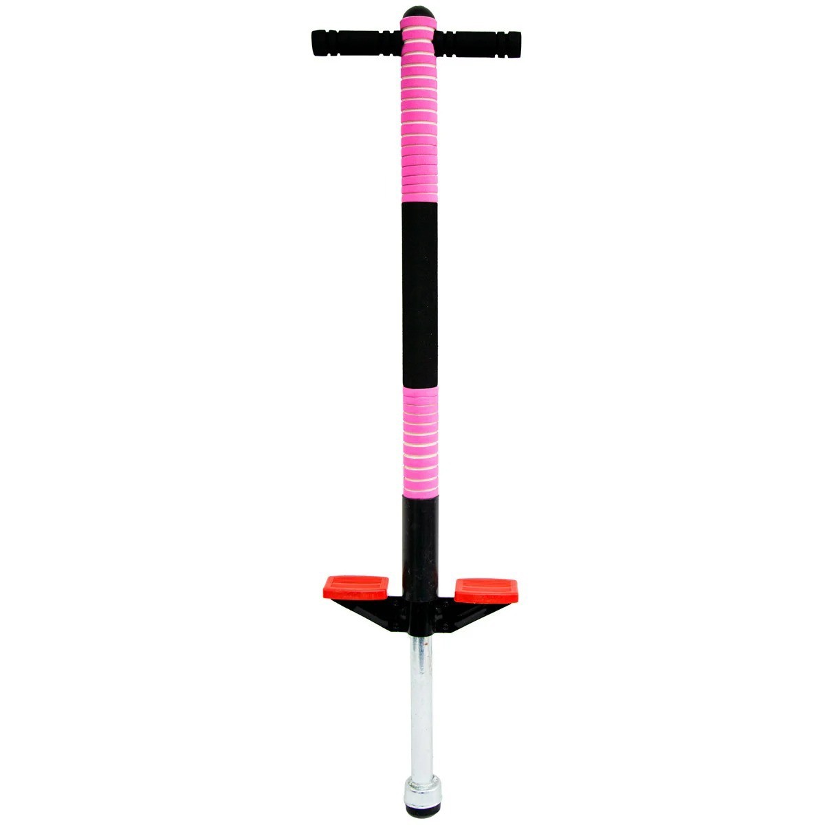 

Детский джампер пого стик Черно-розовый, прыгалка кузнечик Pogo Stick 91 см (1002893-Other-8)