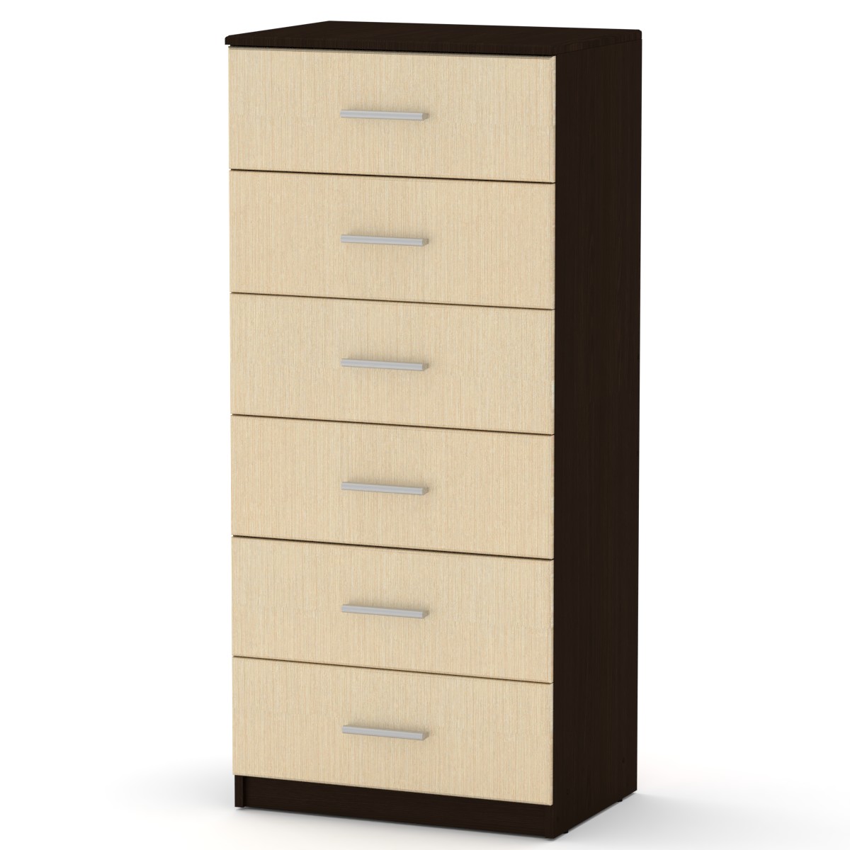 

Комод-6 МДФ Компанит Венге комби