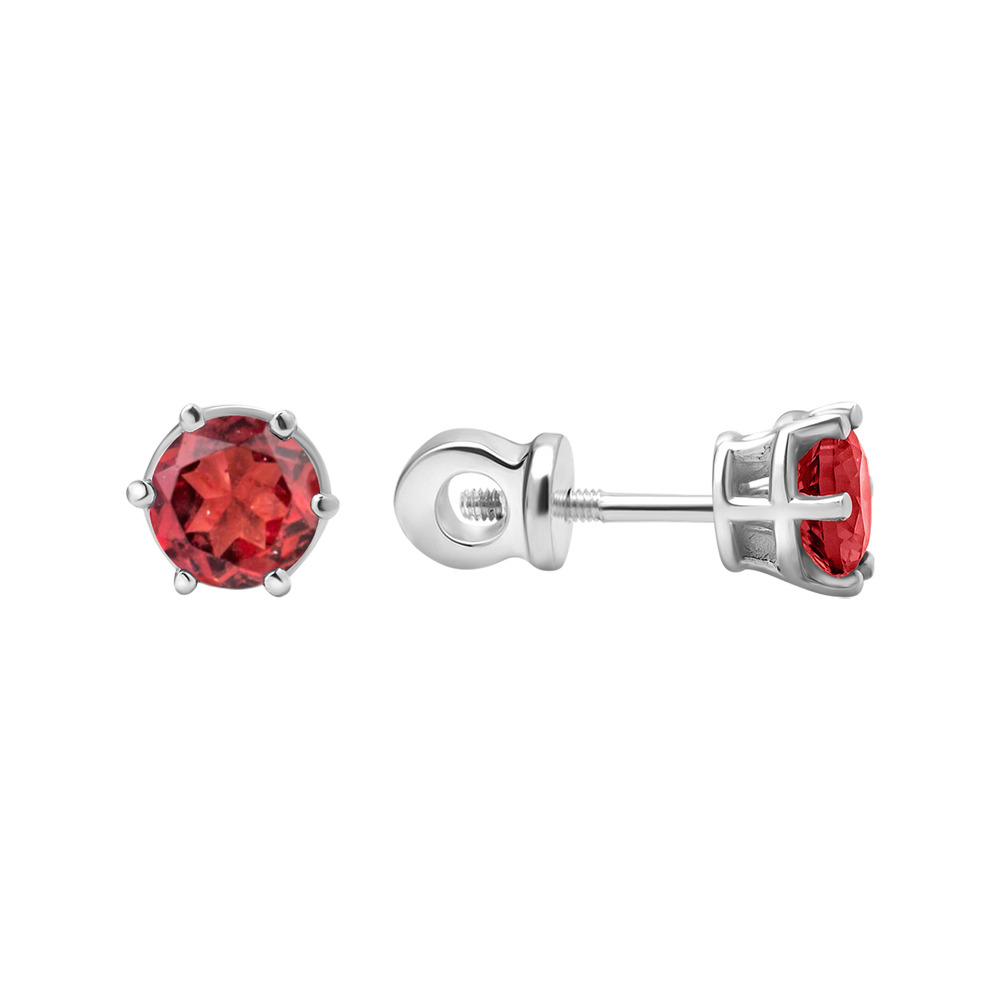

Серьги с гранатом 125-41 GS-5177 р-