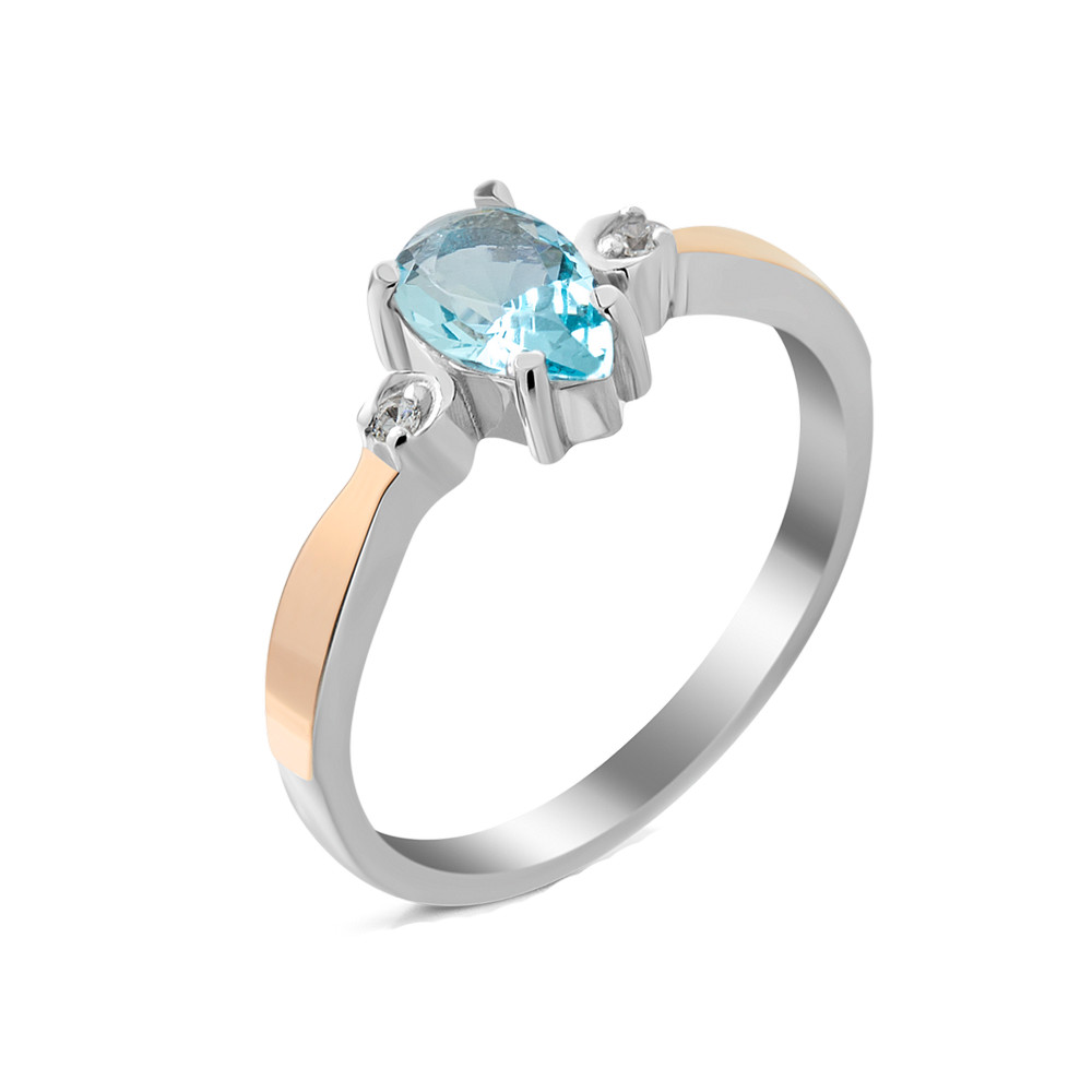 

Серебряное кольцо с фианитом Latina-3910 GS-6172 р-18.5
