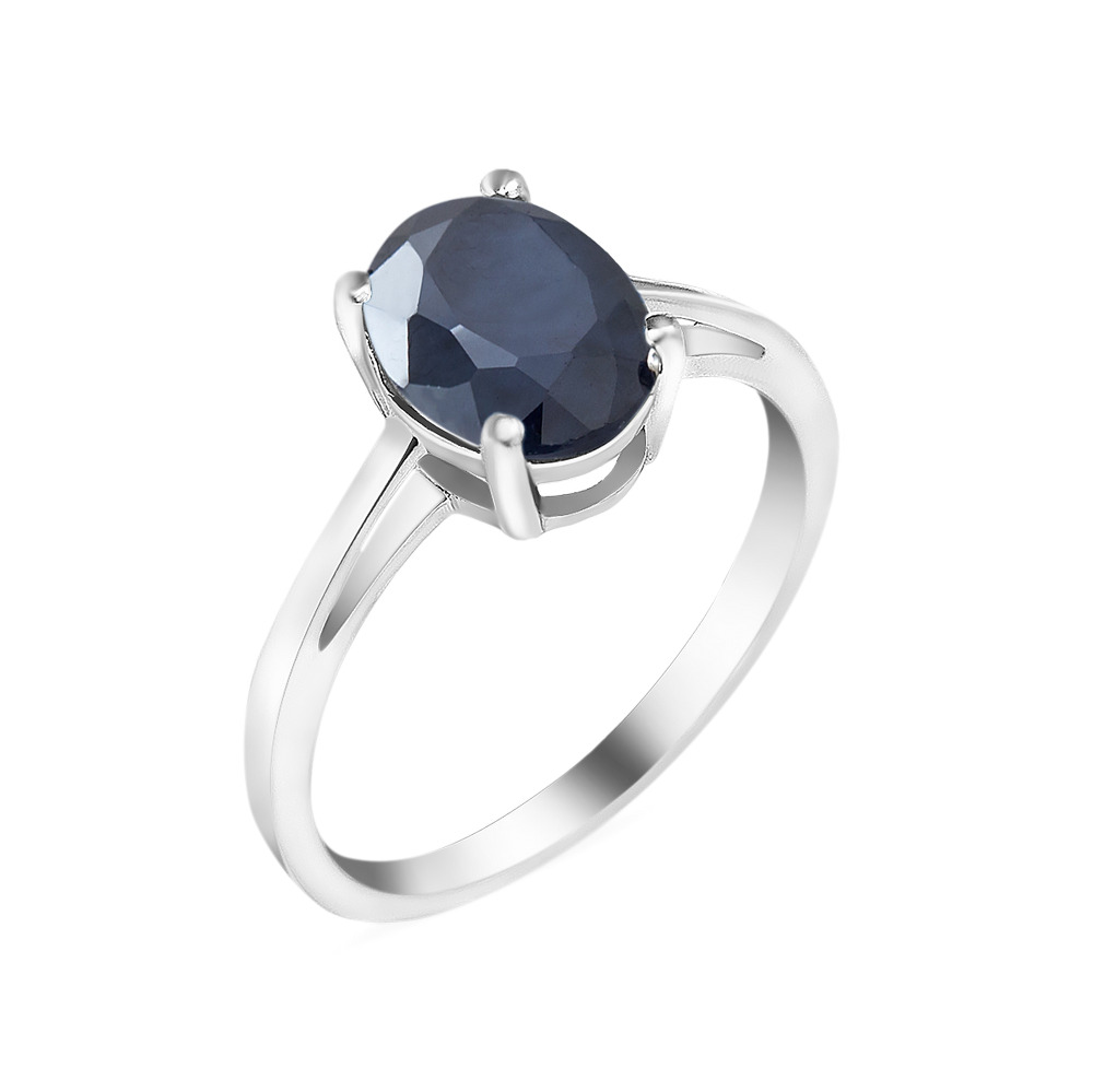 

Серебряное кольцо с сапфиром 016-31 GS-5708 р-17.5