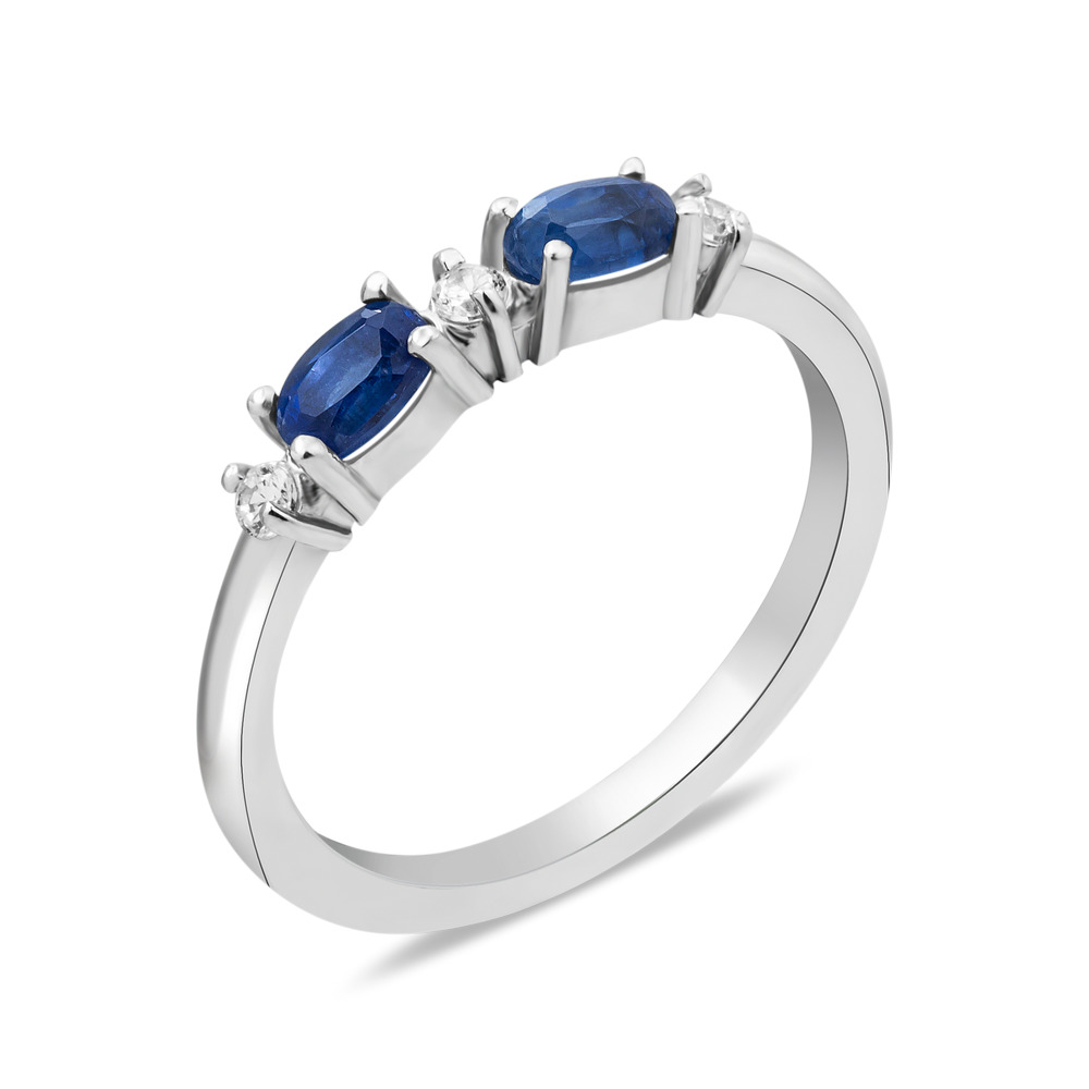 

Серебряное кольцо с кианитом 023-3710 GS-6051 р-18.5