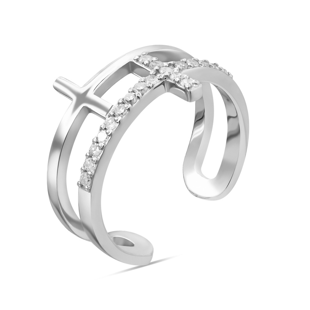 

Серебряное кольцо с бриллиантом B040-10 GS-6160 р-18