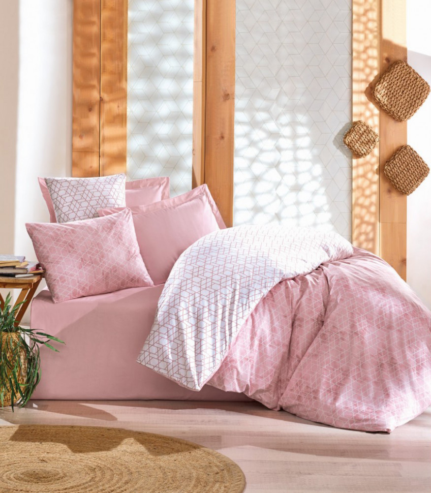 

Постельное белье Cotton Box Best pembe евро