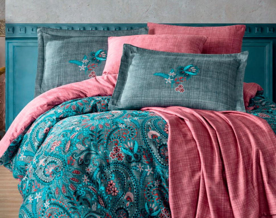 

Постельное белье Hobby Exclusive Sateen Estela серый евро