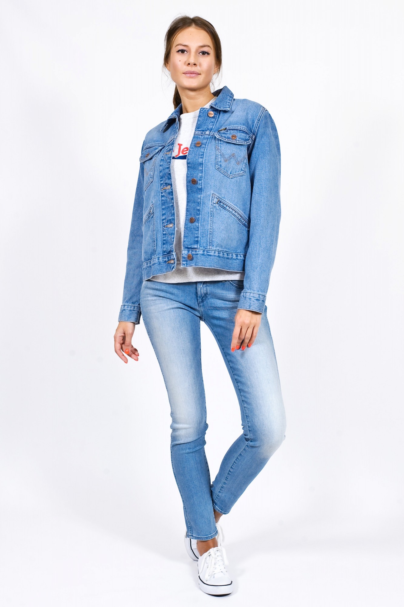 

Куртка джинсовая Wrangler 124WJ Icons Regular Fit Голубой -00, Куртка джинсовая Wrangler 124WJ Icons Regular Fit Голубой L-00