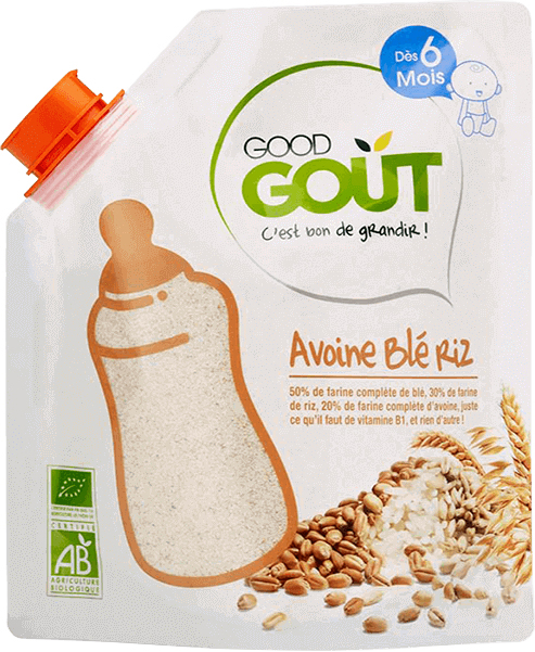 

Каша Good Gout Овес-Пшеница-Рися 200 г (3770002327739)