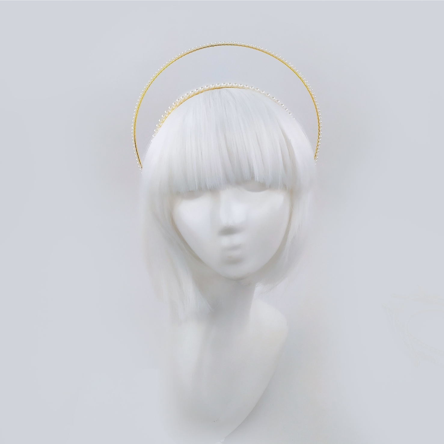 

Обруч Seta Decor Pearl ANGEL 21-557 Золотистый