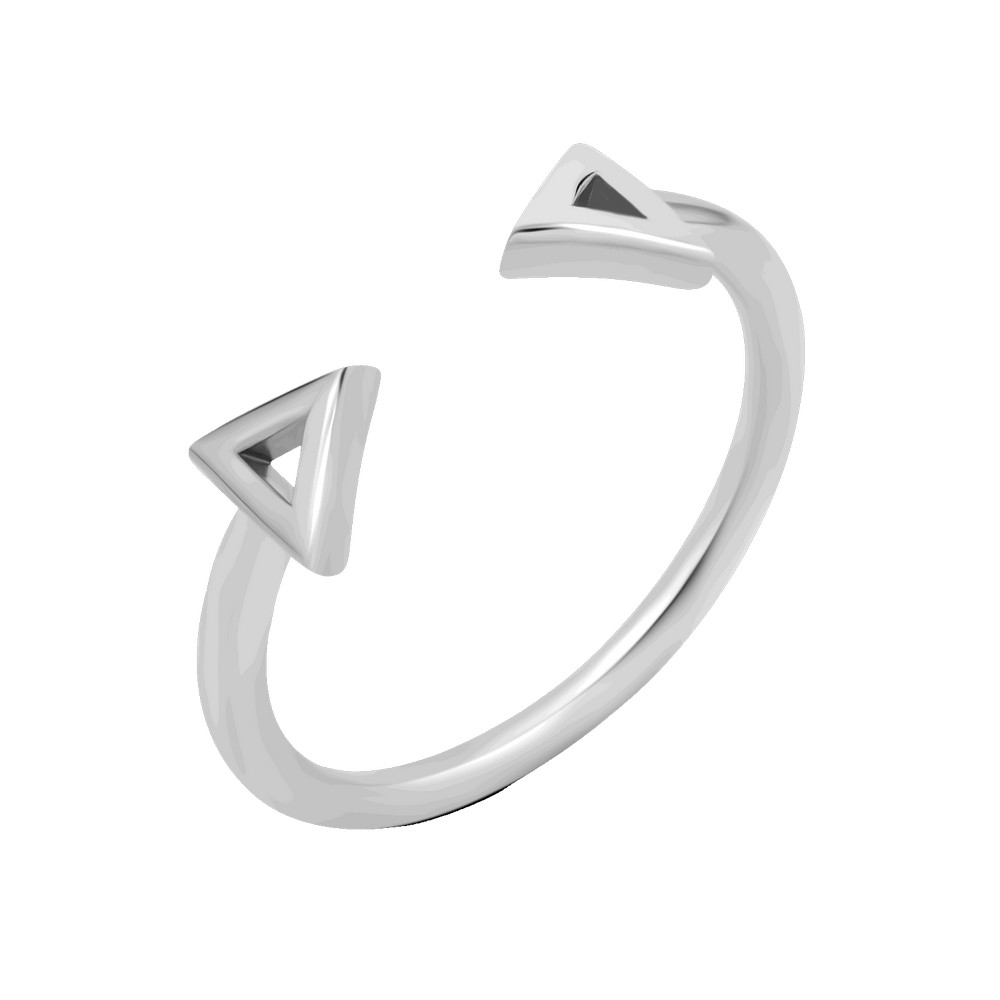 

Серебряное кольцо безразмерное S023 GS-4711 р-16