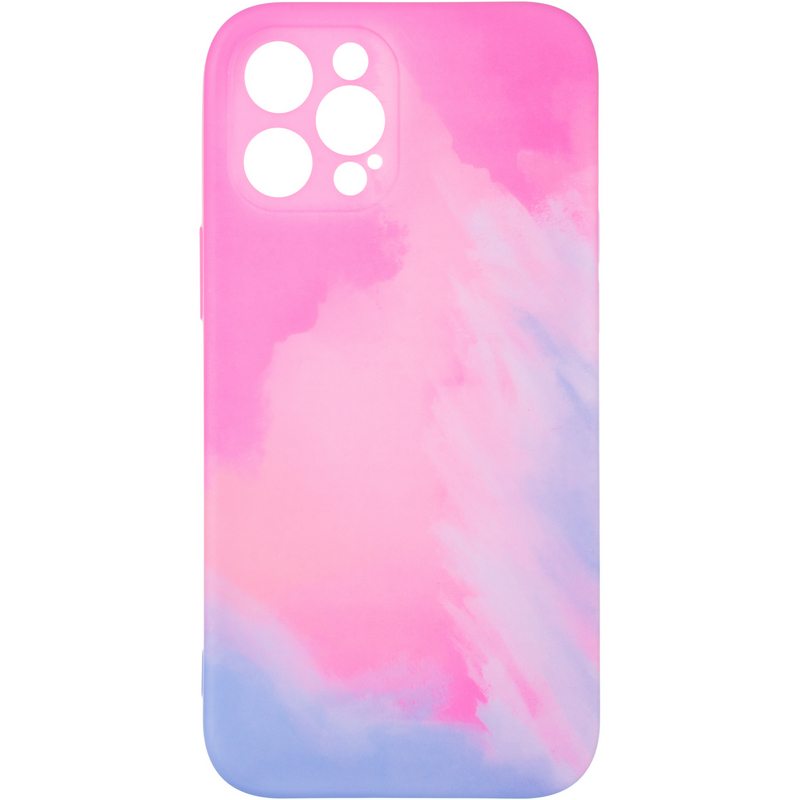 

Чехол-накладка Watercolor Case для Apple iPhone 12 Pro Max Pink