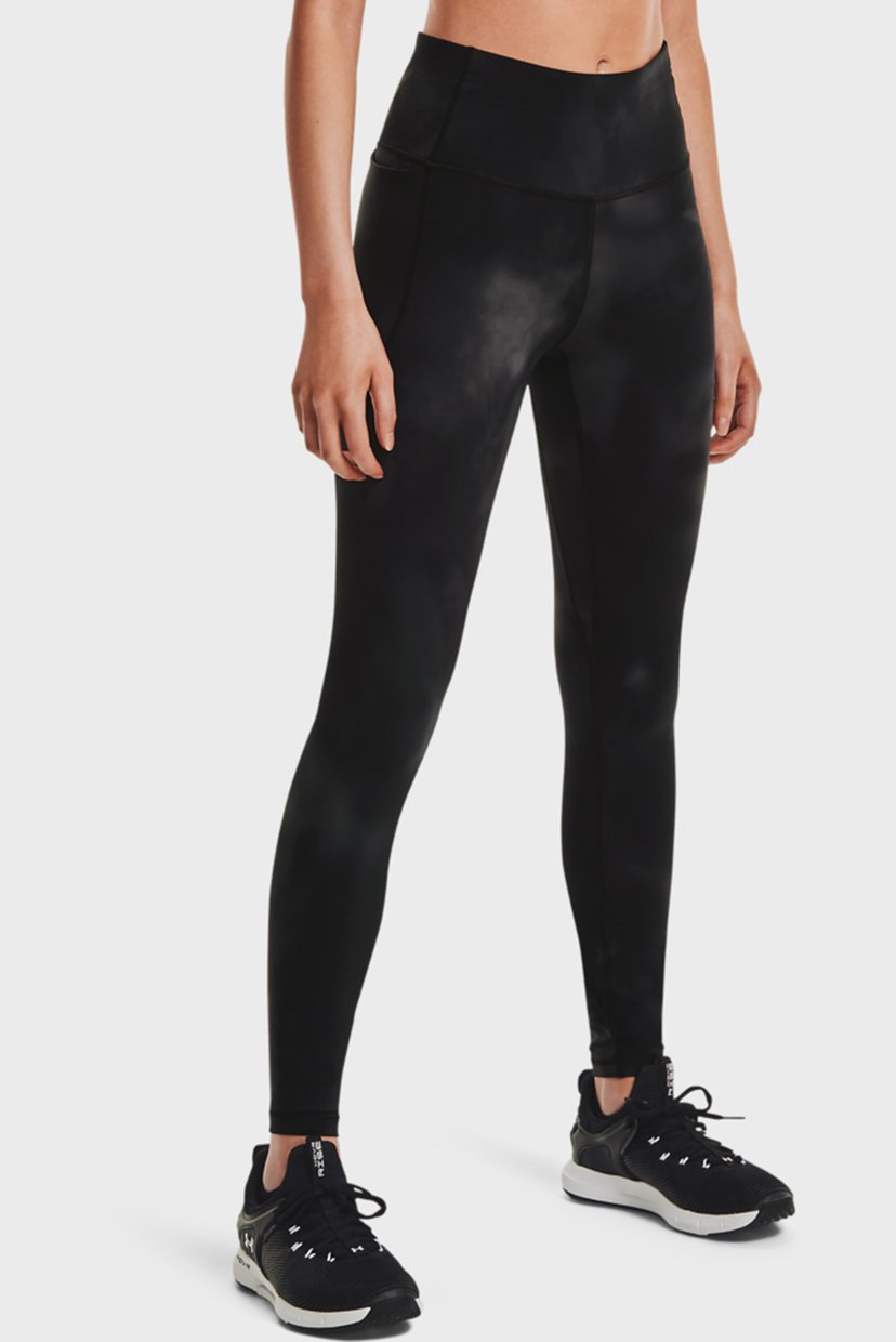 

Женские черные тайтсы UA Meridian Printed Legging Under Armour L 1361039-010