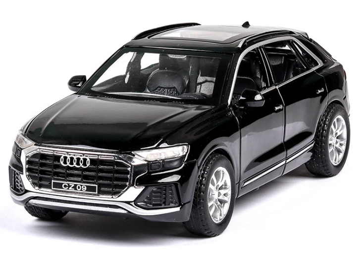 

Металлическая машинка Audi Q8 масштаб 1:24 Black