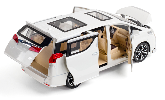 

Металлическая машинка Toyota Alphard масштаб 1:24