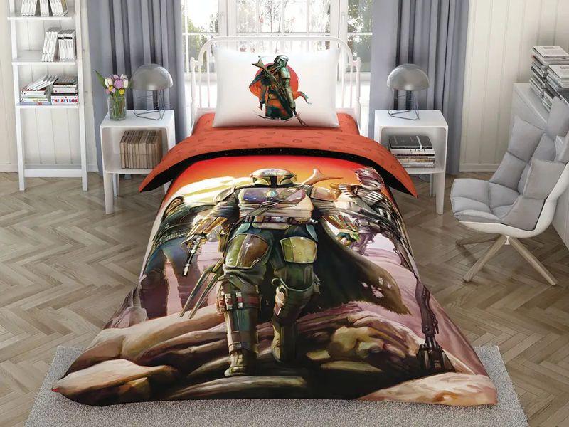 

Постельное белье Tac Disney - Star Wars Mandalorian 160*220 подростковый