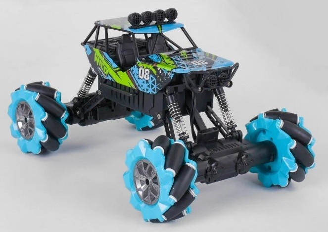 

Машинка на р/у YDF 9001 R 3 вида, аккумулятор 7.4V, звук, голубая