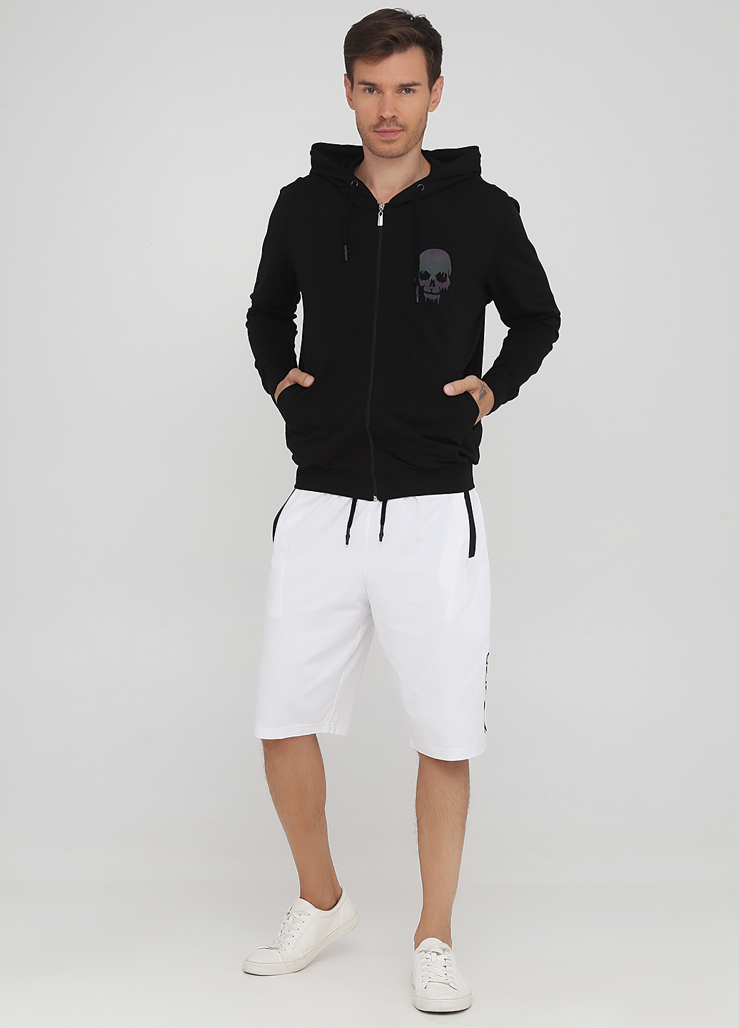 

Шорты "Only Man" (95-SHd-03-02-white/Lfront-big-black/p-black, Шорты "Only Man" (95-SHd-03-02-white/Lfront-big-black/p-black-M)