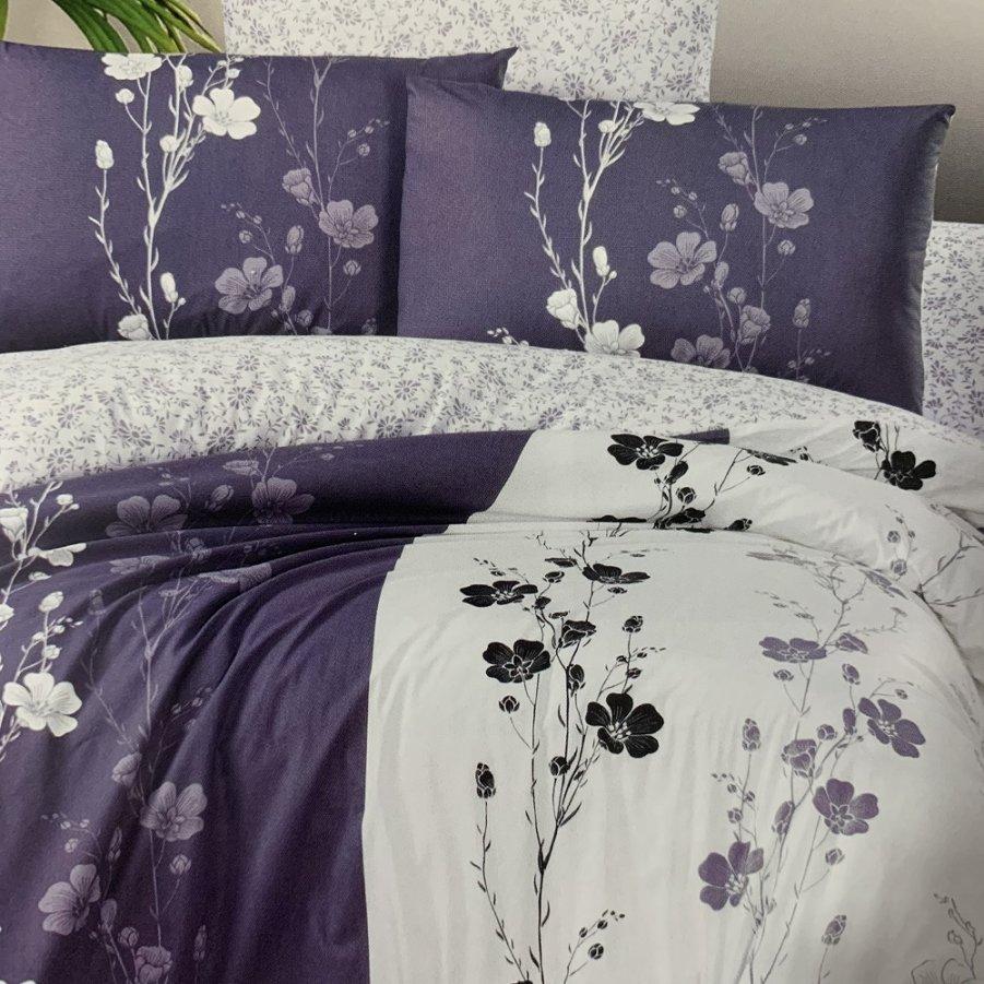 

Полуторное постельное белье First Choice Ranforce (100% хлопок) - Camelia Lilac