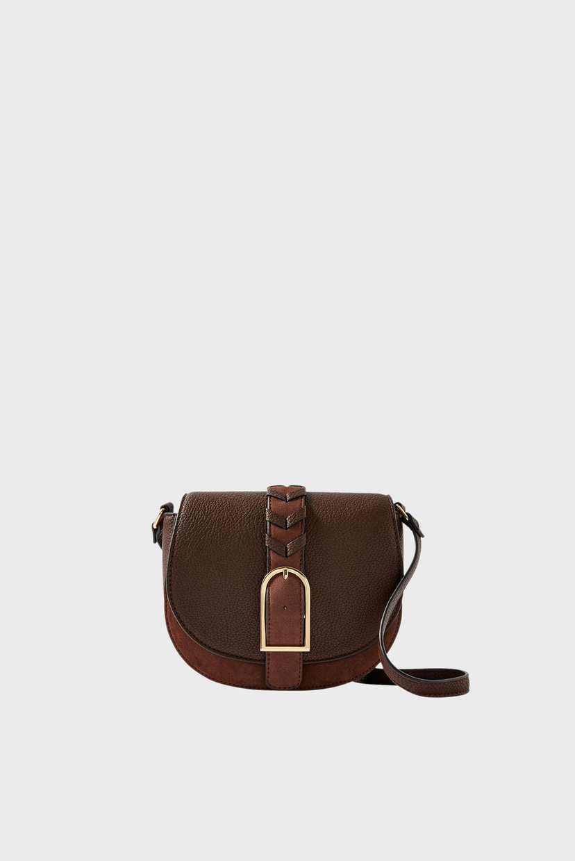 

Женская коричневая сумка Shania Cross Body Wi Accessorize OS 290052