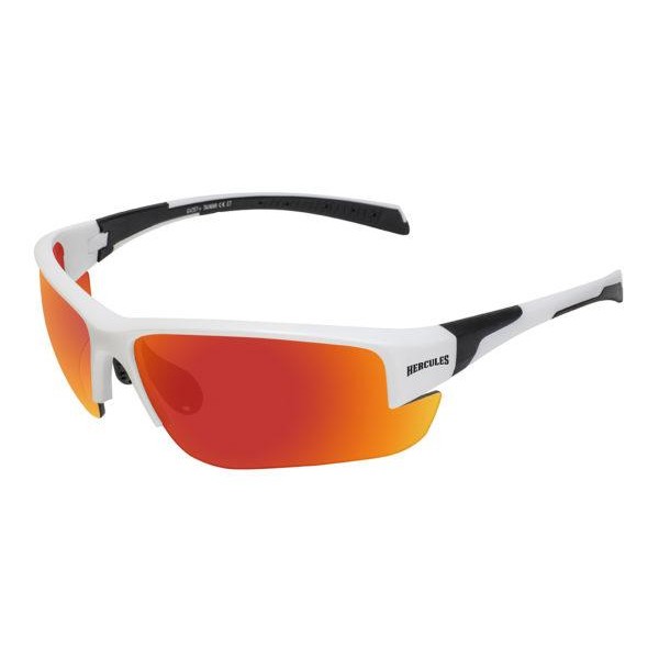 

Очки спортивные защитные открытые Global Vision HERCULES-7 White G-Tech™ красные зеркальные