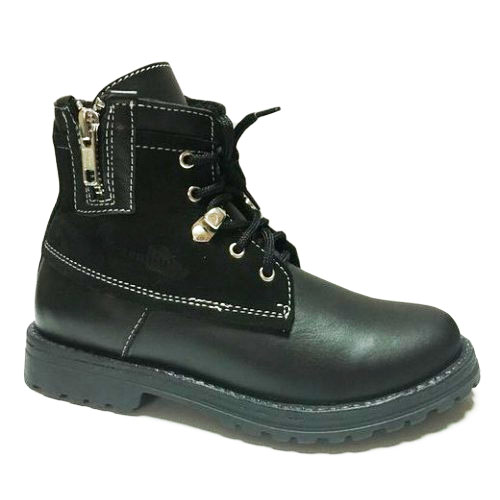 

Кожаные детские ботинки Renbut 32-4283 черного цвета. 32